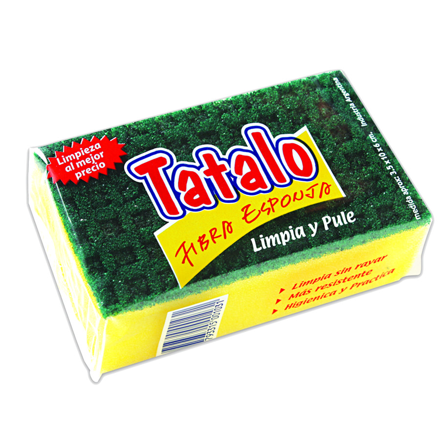 ESPONJA FIBRA TATALO UNIDAD x 24