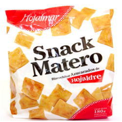 SNACK MATERO HOJALMAR 24X180G.