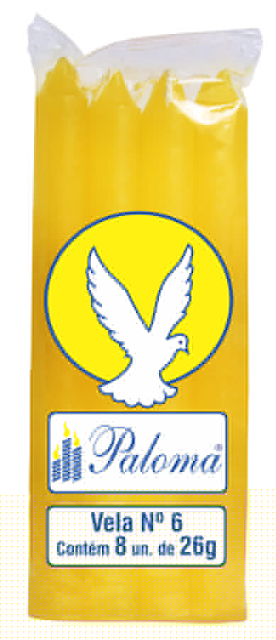 VELA No.6 AMARILLO PALOMA - 24x8